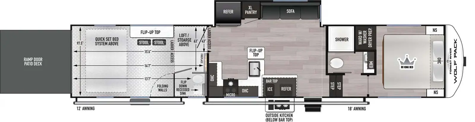 365PACK15.5 Floorplan Image